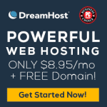 Dreamhost hosting Ad banner